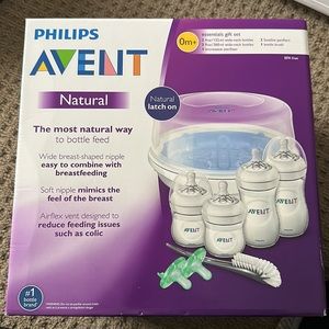 New Philips Avent Natural Baby Bottle Essentials Gift Set